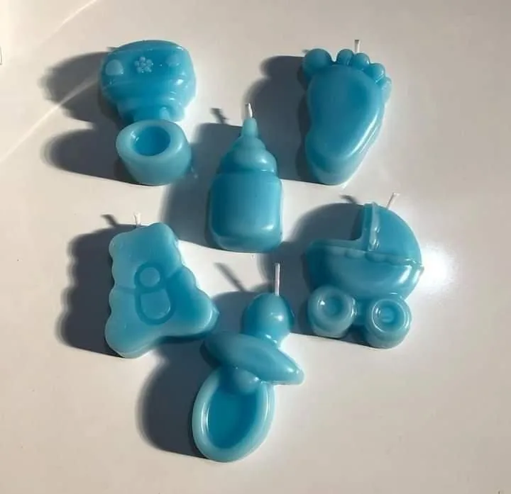 شموع معطره 12 قطعه