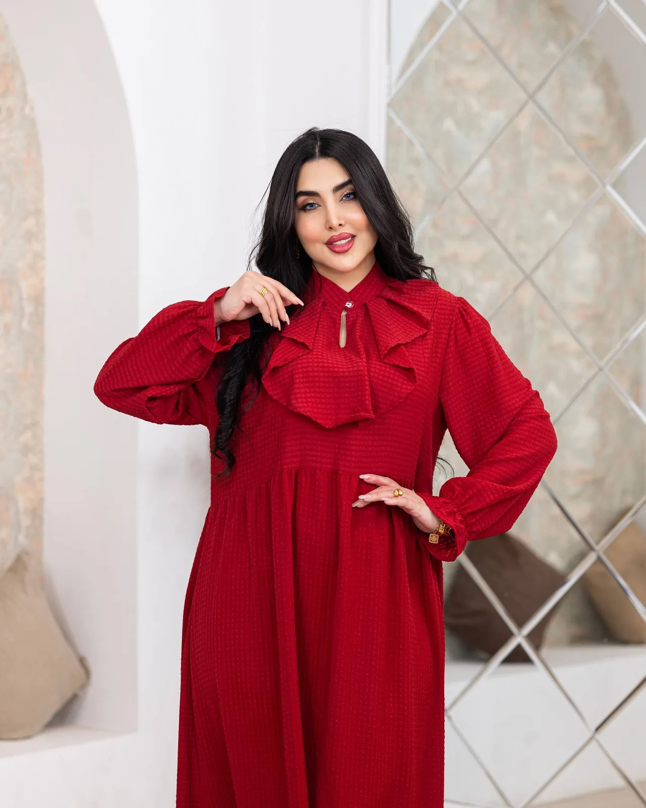 فستان نسائي شيفون